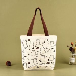 Design Organic Reusable Cotton Canvas Tote Shopping Bag Custom Canvas Tote Bag with Custom logo - Product Image 1