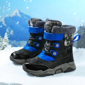 Hqu Bear Unisexe Extra Épaissi Chaleur Cheville Bottine Hiver Extérieur Cross-Border Hot Item Bottes de neige unisexes Augmentation de la hauteur - Product Image 4