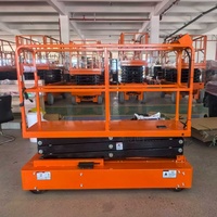 Chariot élévateur à ciseaux hydraulique 200 kg 5 m 6 m pour système de rail de serre, idéal pour la récolte de tomates en serre