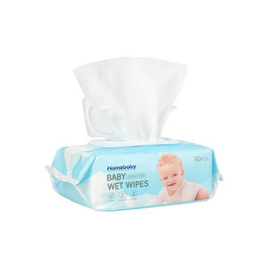Lingettes nettoyantes pour bébé jetables, conception OEM personnalisée, douces, sensibles, pour la peau du nouveau-né, douces, les meilleures lingettes humides - Product Image 4