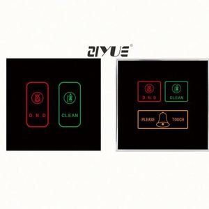 Système de sonnette tactile à rétroéclairage LED, signalisation de numéro de chambre d'hôtel, fournisseur de plaques de <span class=keywords><strong>porte</strong></span> - Product Image 3