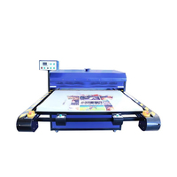 Microtec grande presse à chaud automatique pour t-shirt à deux stations simple face grand format