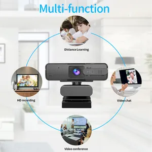 Máy ảnh web tishric Full HD Webcam 1080p tự động lấy nét với webcam Bìa USB 2.0 Web Camera với microphone cho PC máy tính xách tay cuộc gọi video