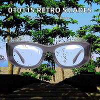 Lunettes de soleil rectangulaires Finewell 01011S avec logo personnalisé, monture intégrale en acétate, nouvelle collection 2025, luxe rétro, petite monture fine, polarisées UV