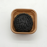 Vente en gros de gâteaux de lune traditionnels chinois à la lave et au chocolat Biscuit Snack Cuit Flow Moon Cake