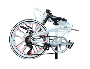 Vélo <span class=keywords><strong>pliant</strong></span> <span class=keywords><strong>mini</strong></span> XTOS de conception allemande, 20 pouces, en alliage d'aluminium, pour homme ou <span class=keywords><strong>femme</strong></span>, vélos pliants légers - Product Image 2