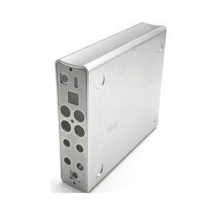 Kustom IP54 Aluminium elektronik perumahan ekstrusi kotak sambungan casing Elektronik tahan lama Aluminium elektronik penutup elektronik - Product Image 4