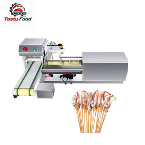 Equipo Industrial de Alta Resistencia para la Elaboración de Brochetas de Pechuga de Pollo y Panceta de Cerdo - Product Image 1
