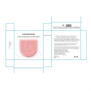 HERORANGE Soft Kiss Blush <span class=keywords><strong>Balm</strong></span>, Bálsamo Facial con Acabado Mate Natural, Iluminador, de Larga Duración, con un Brillo Radiante y Fresco, Textura de Polvo de Patata - Product Image 2