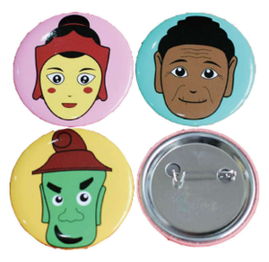 Round Metal <strong>Pin</strong> Badge Button <strong>Pin</strong> Maker Making <strong>Machine</strong> <strong>Automatic</strong> - Product Image 6