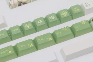 Genshin – clavier mécanique, 139 touches, sublimation PBT, 5 côtés, hauteur cerise pour 61 64 75 87 98 104 touches - Product Image 5