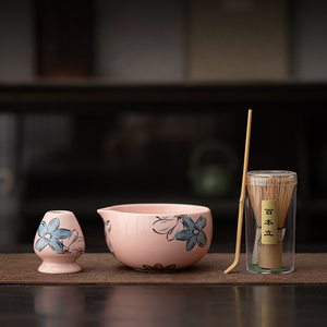 Ciotola in Porcellana <span class=keywords><strong>Rosa</strong></span> Ghiaccio per Cerimonia del Tè, Utensili Artigianali in Ceramica per Lavaggio Tazza <span class=keywords><strong>da</strong></span> Tè - Product Image 1