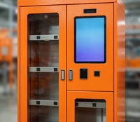 Système de gestion d'inventaire automatisé, armoire intelligente avec contrôle des outils, accès biométrique et pesage pour entrepôt