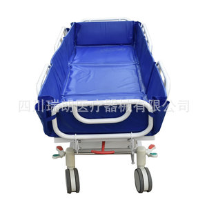 Carrito de baño Sichuan Ruilang RT080 con altura ajustable, carro médico para ancianos y pacientes postrados en cama - Product Image 5