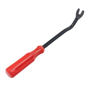 Outil de démontage de clips de panneaux de porte de voiture, tournevis de 6 pouces en métal rouge pour garnitures intérieures, réparation automobile - Product Image 4