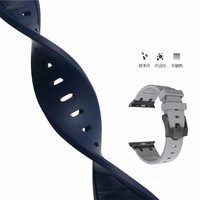 Correa de silicona estilo AP para Apple Watch Ultra 49mm 42mm 44mm 45mm Serie 6 7 8 9 10 correa de reloj de goma de lujo