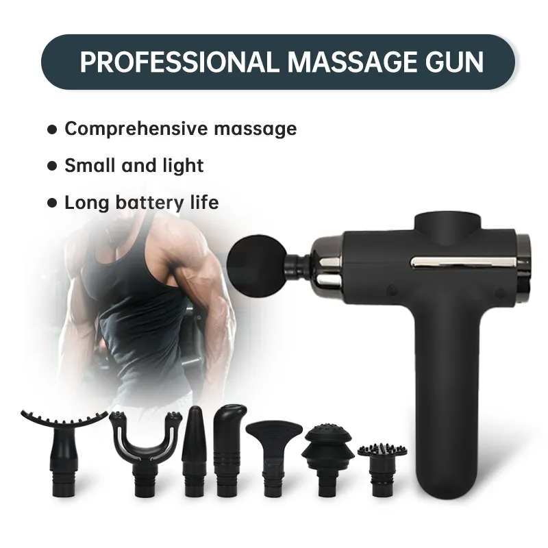 Bestseller Op Maat Gemaakte Elektrische Massagepistolen Lichaam Diep Weefsel Trillingen Spiermassagepistool