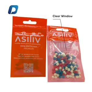 Sac pour écouteurs mobiles à fermeture éclair personnalisé sac pour casque d'écoute câble de chargeur de <span class=keywords><strong>téléphone</strong></span> <span class=keywords><strong>portable</strong></span> accessoires étui pochette d'emballage sac pochette debout pour aliments - Product Image 1