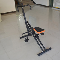 Máquina de Ejercicio Silenciosa para el Hogar, Equipo de Fitness para Abdominales, Máquina de Montar a Caballo, Ab Power Total Crunch Rider