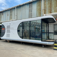 Capsule spatiale en acier écologique à prix de gros – Mini-maison, hôtel de camping, conteneur mobile, logement minimaliste, pod de vie