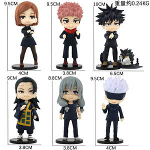 Action Figure di Satoru Gojo da <span class=keywords><strong>Jujutsu</strong></span> <span class=keywords><strong>Kaisen</strong></span>, Decorazione da Scrivania in PVC con Scatola Sorpresa - Product Image 4