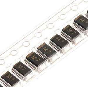 1 bobine = 2000 pièces <span class=keywords><strong>1N4007</strong></span> IN4007 4007 M7 <span class=keywords><strong>SMD</strong></span> DO-214AC - Product Image 1