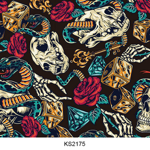 1 mét màu xanh lá cây sọ hydrographic PVA phim nước chuyển in ấn Hydro ngâm chuyển giấy & phim - Product Image 5