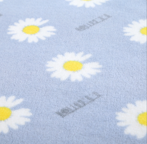 <span class=keywords><strong>Tela</strong></span> de lana de coral de <span class=keywords><strong>doble</strong></span> cara con estampado múltiple personalizado de peso medio para manta de bebé - Product Image 6