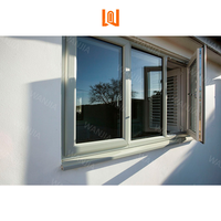 Personnalisé 48X48 fabricant vinyle plastique fenêtres intérieures fenêtres en pvc isolation fenêtres à battant