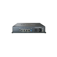 Mini Convertidor Portátil para Gateway con 2 Puertos de Datos, IP Stream UDP HLS SRT RTMP HTTP, Anti-Jitter, Uso FTTH, Gestión Web, Metálico