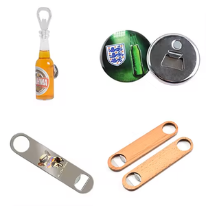 Abrebotellas de <span class=keywords><strong>cerveza</strong></span> automático Premium de acero inoxidable con logotipo personalizado de astilla de alta calidad para Milwaukee Denver <span class=keywords><strong>Baltika</strong></span> Dark - Product Image 6