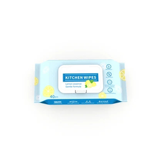 OEM Formule Douce Citron Parfumé Jetable Cuisine OAloe Vera Nettoyage Huile d'Élimination de l'Humidité Lingettes Écologiques pour la Cuisine - Product Image 1