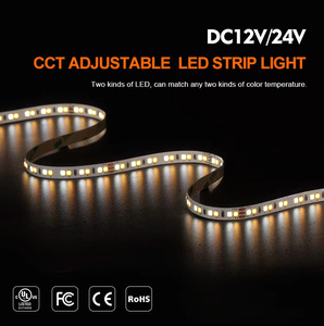 Taicron USB <strong>RGB</strong> <strong>LED</strong> Strip Light 2835 SMD <strong>LED</strong> Light Strip Bare Board Adhesive Stickers 8mm for Landscape Dc24V <strong>Rgb</strong> <strong>LED</strong> Strip - Product Image 2