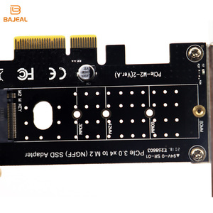PCIe To NGFF <b>M.2</b> <b>SSD</b> Adapter Card PCI Express X4 To NVMe Key M Converter For Desktop PC - Product Image 3