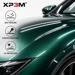 ฟิล์มใสกันรอยรถยนต์ XP3M Martin Racing Green OEM Gloss TPU สีเขียวมรกต หนา 7.5 มิล ซ่อมแซมตัวเองได้ ป้องกันรอยขีดข่วน ป้องกันสีเหลือง ขนาด 1.52x15 เมตร - Product Image 6
