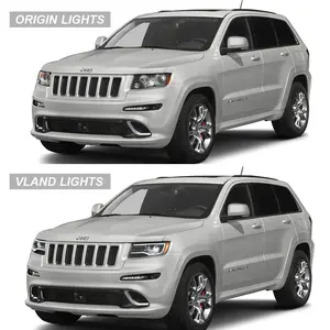 VLAND LED Headlights For Jeep Grand Cherokee WK2 2011-2013 4th Gen Fourth Generation WK2
