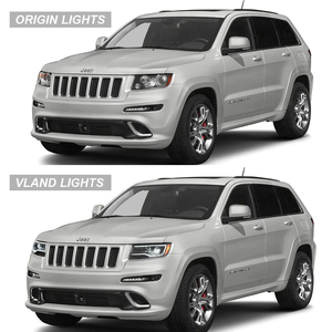Lampu Depan LED VLAND untuk Jeep Grand Cherokee WK2 2011-2013 Generasi ke-4 (Generasi Keempat WK2) - Product Image 2
