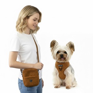 Arnés Ajustable para Mascotas Teddy Sherpa, Conjunto de Arnés para Perros Antitiros, Collares y Correas Duraderos, Arnés Tipo Chaleco Fácil de Poner - Product Image 3