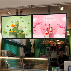 Sử dụng trong nhà hình chữ nhật LED quảng cáo nhựa hộp đèn treo tường Backlit menu Đăng nhôm LED CỬA hàng Biển hiệu treo - Product Image 4