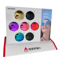गर्म बिक्री पीओएस पॉप अप तालिका के शीर्ष एक्रिलिक काउंटर धूप का चश्मा लेंस Eyewear उत्पादों का प्रदर्शन खड़े हो जाओ