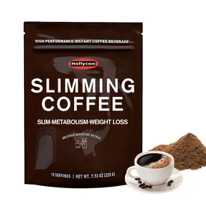 Oem Fabriek Verkoop Losse Gewicht Producten Detox Enzym Instant Koffie Ondersteuning Metabolisme Afslanken Koffie Gewichtsverlies Supplement
