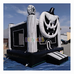 <span class=keywords><strong>Château</strong></span> gonflable et toboggan combinés pour Halloween, <span class=keywords><strong>château</strong></span> gonflable sur le thème de la citrouille, maisons gonflables pour <span class=keywords><strong>location</strong></span> de <span class=keywords><strong>vacances</strong></span> - Product Image 2