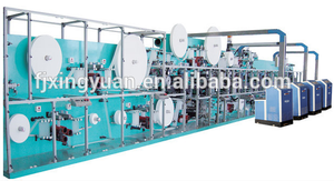 CE <span class=keywords><strong>ISO</strong></span> เครื่องผลิตผ้าอ้อมเด็กสายการผลิตขนาดใหญ่800ชิ้นหนึ่งนาที - Product Image 3