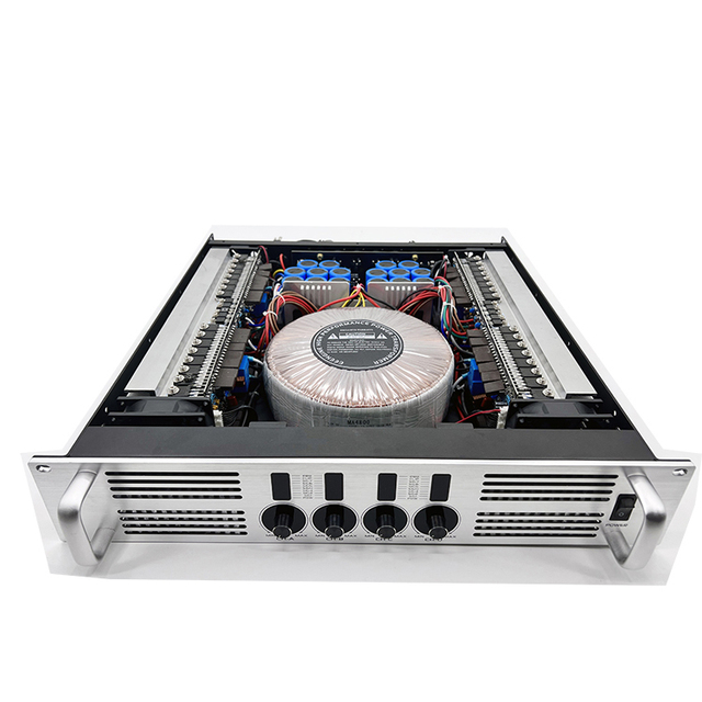 TTV1000 Pro Power Amplifier 4*1000W 8Ω 4-Channel 2U Rack Heavy-Duty Power Amplifier Professional