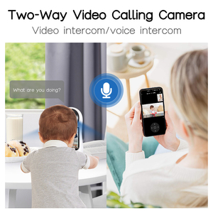 V380proCámara de seguridad para videollamadas de dos vías con pantalla para el cuidado de ancianos y niños que llaman a casa mini cámara WiFi de 3mp - Product Image 4