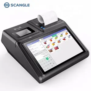 Scangle all in one mini touch POS 기계 smart pos terminal 대 한 레스토랑 및 store