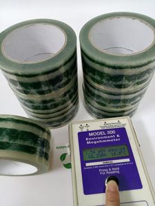 Phân hủy sinh học sợi tự nhiên Băng tĩnh miễn phí rõ ràng dính cuộn phim bao bì cho bưu kiện và hộp mềm thổi đúc - Product Image 3