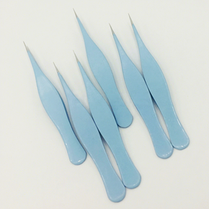 Pince à épiler en acier inoxydable de haute qualité, super produit, couleur personnalisée, pointe inclinée, pour la mise en forme et l'épilation des sourcils, usage beauté - Product Image 5