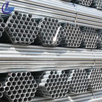 Tuyau d'acier rond galvanisé à chaud multi-spécifications Q235B Q345B ASTM A53 de 13,7 mm à 219,1 mm pour la construction multi-usages