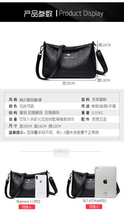 Fashion Designer Handbags Women <b>Tote</b> Shoulder Bag Luxury PU Leather for Satchels Casual Ladies Top-Handle Hand Bag - Product Image 3